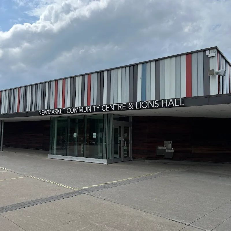 Newmarket Community Centre and Lions Hall community center in Newmarket, ON