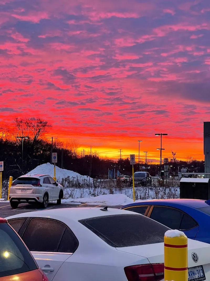 Newmarket GO Station Parking Lot parking lot in Newmarket, ON
