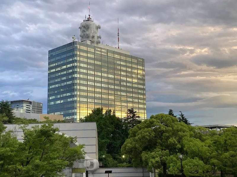 NHK Broadcasting Center television studio in Shibuya, Tokyo