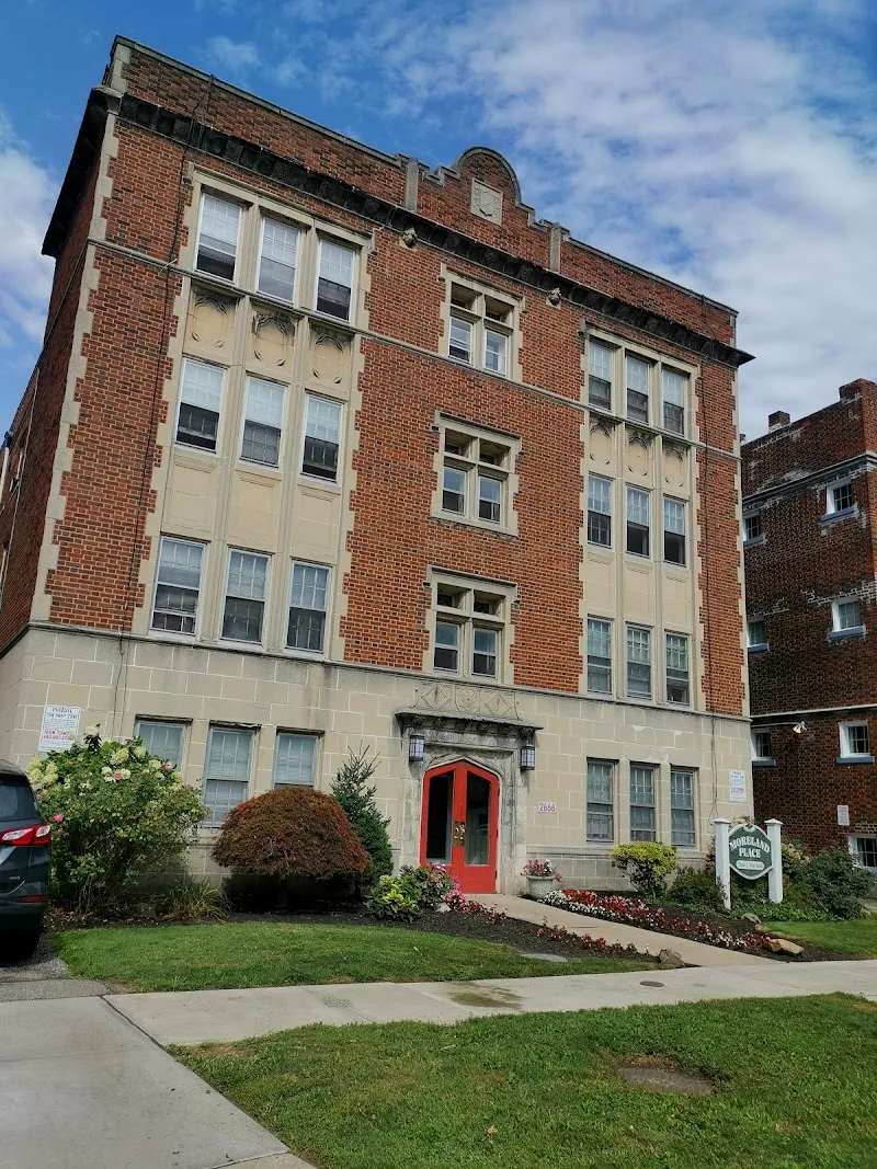 North Moreland Boulevard route in Shaker Heights, OH