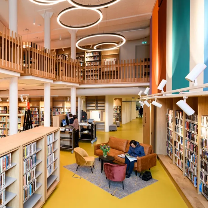 OBA Diemen library in Diemen, NH