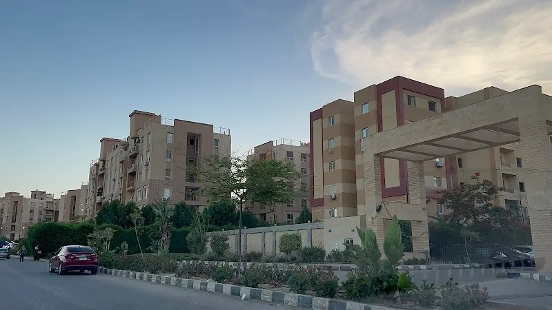 October Gardens District landmark in 6th of October City, Cairo