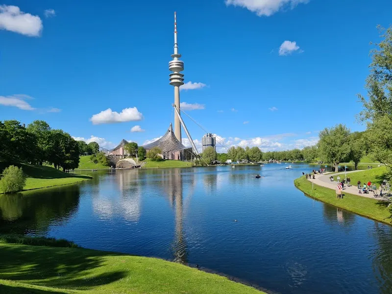 Olympiapark München park in Munich, BY