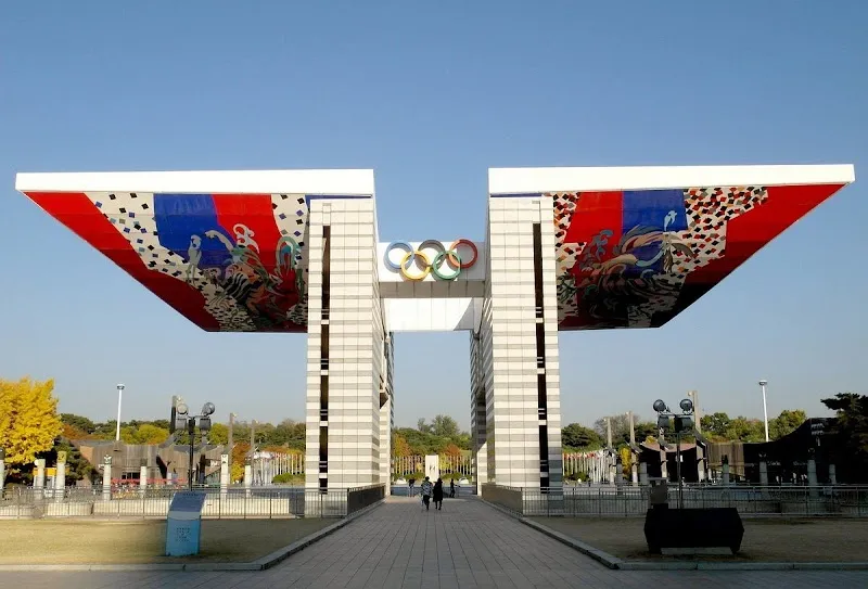 Olympic Park city park in Songpa, SE