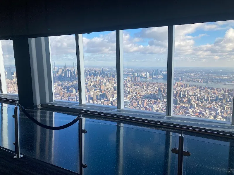 One World Observatory observation deck in New York City, NY