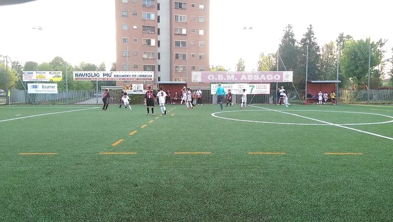 Osm athletic field in Assago, Lombardy