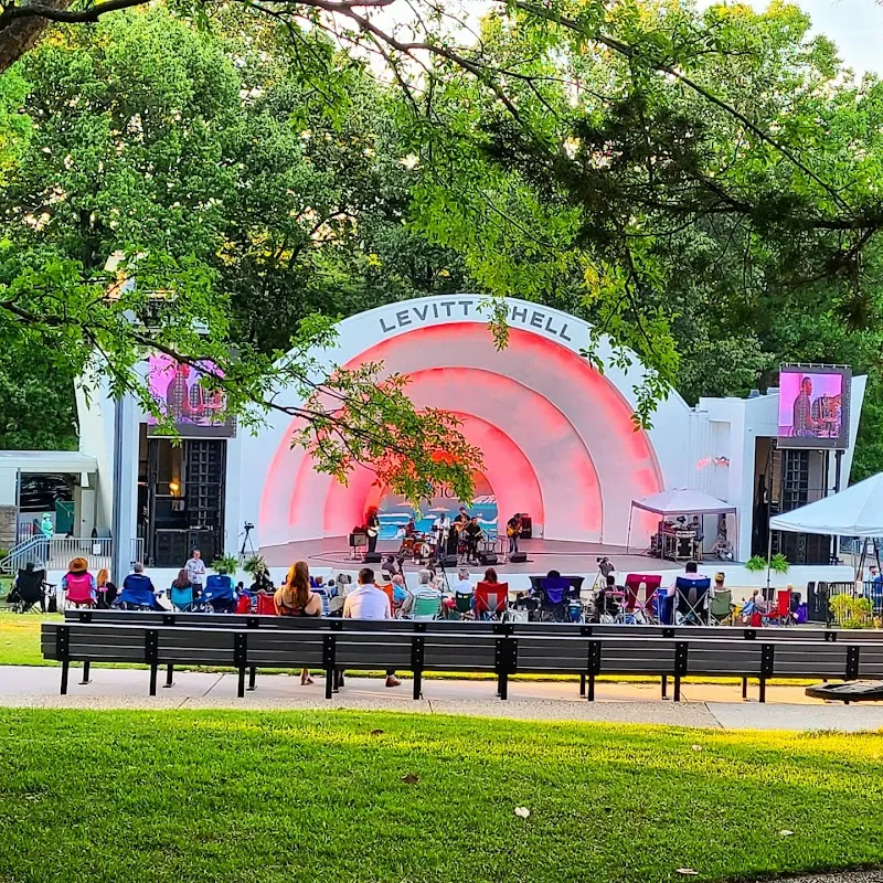 Overton Park Shell live music venue in Midtown, TN