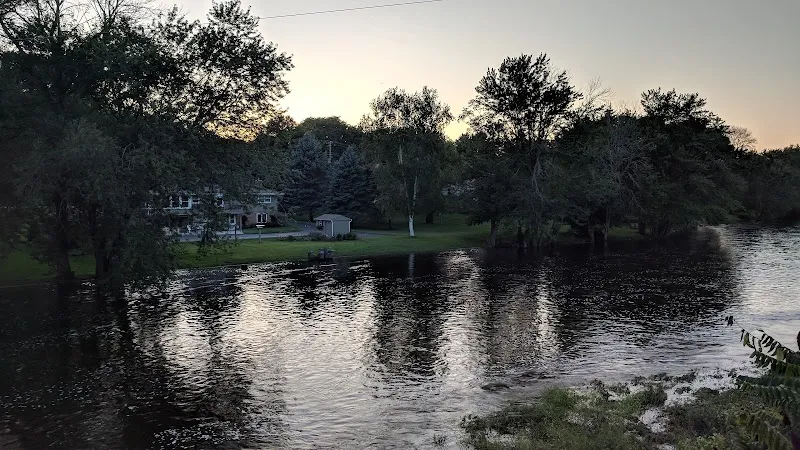 Ozaukee Interurban Trail route in Grafton, WI