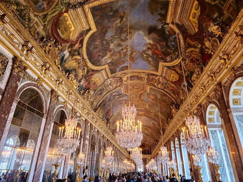 Palace of Versailles castle in Versailles, IDF