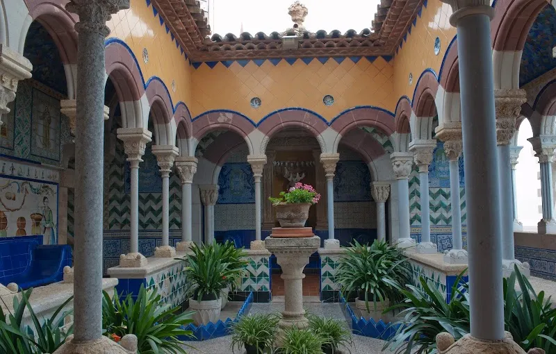 Palau de Maricel museum in Sitges, CT