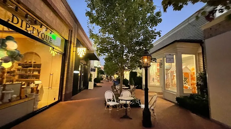 Palisades Village shopping mall in Pacific Palisades, CA