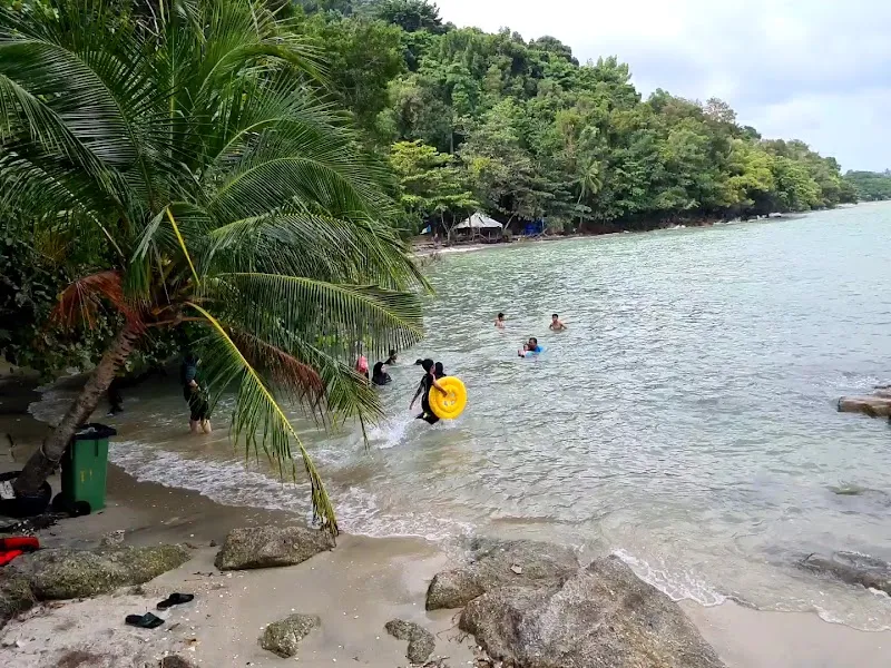 Pantai Tanjung Asam beach in Bayan Lepas, Penang