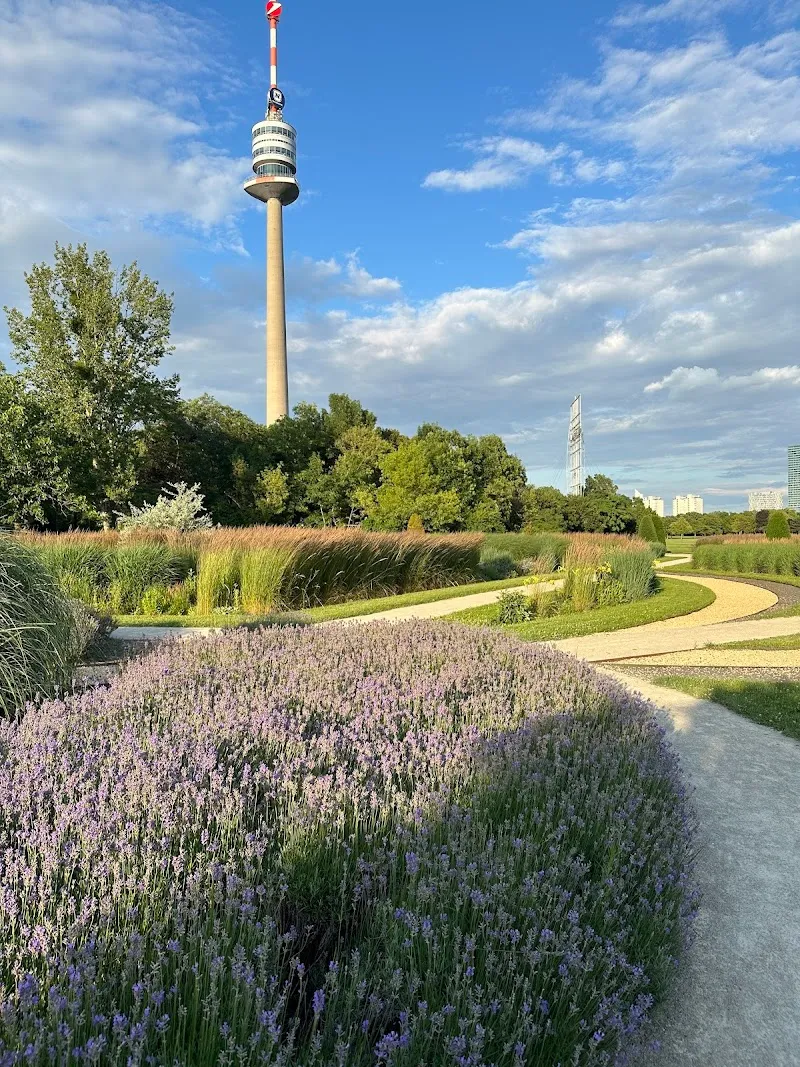 Papstwiese Donaupark park in Döbling, VIE