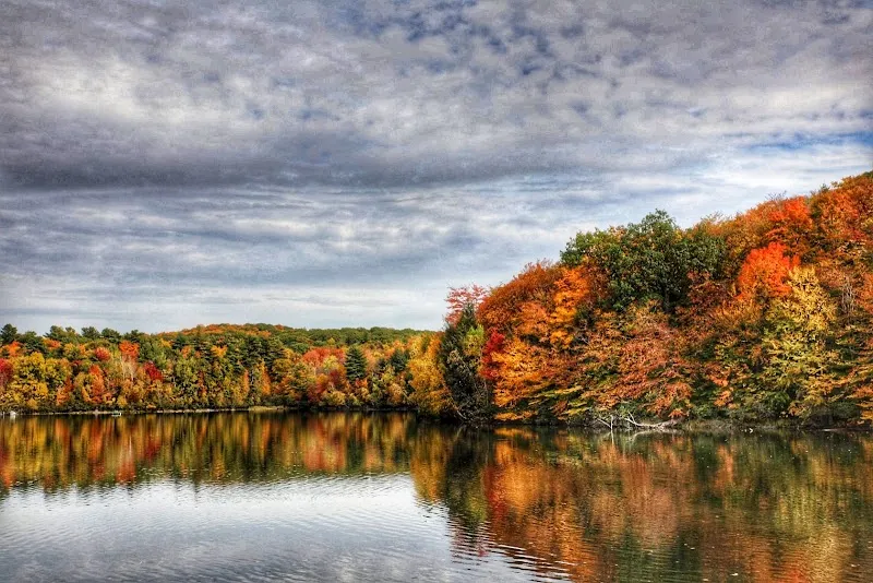 Parc national du Mont-Saint-Bruno national park in Saint-Bruno-de-Montarville, QC