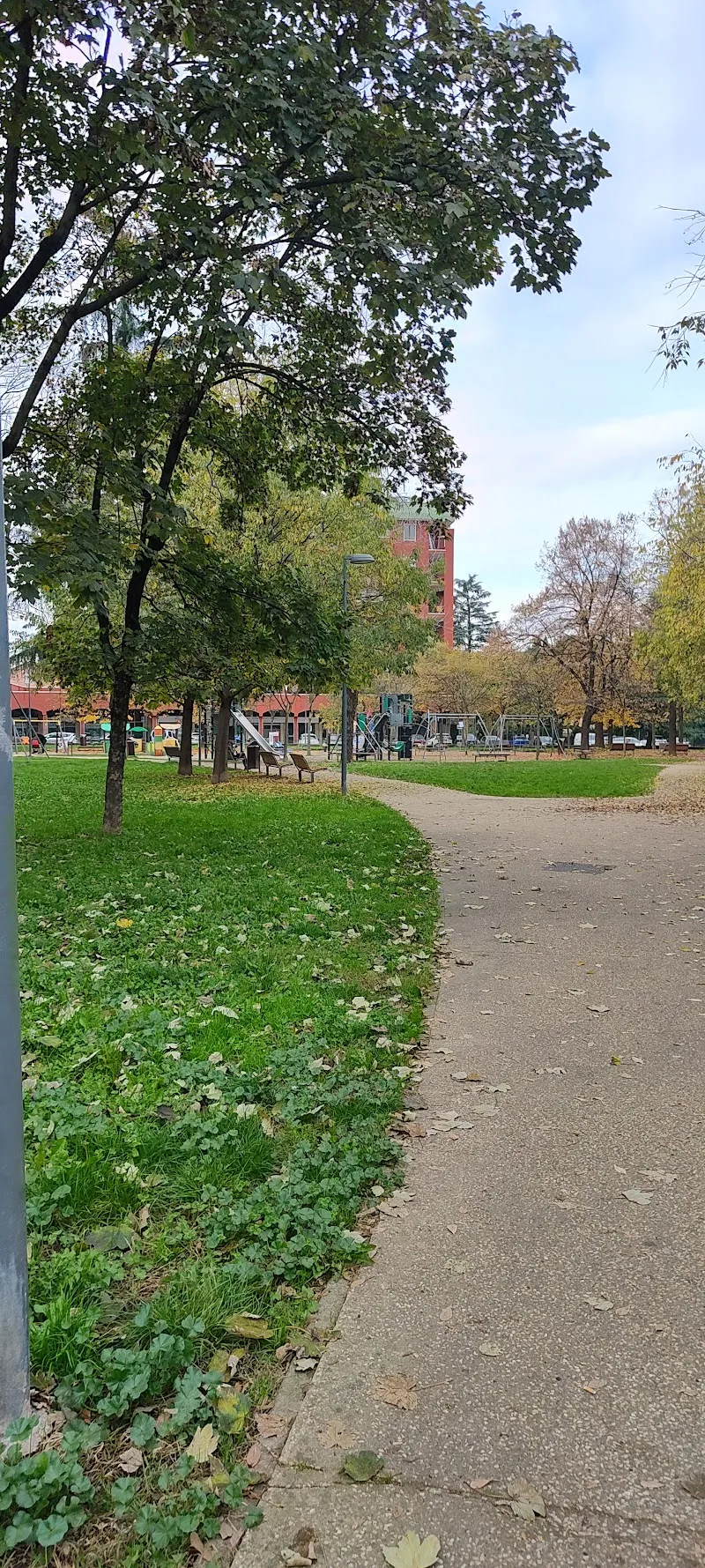 Parco Enrico Mattei park in Pero, Lombardy