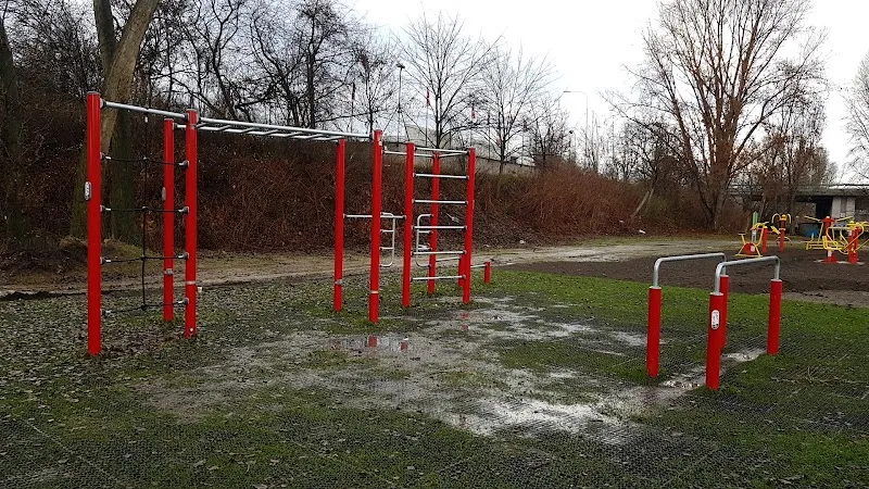 Park U Vody playground in Holešovice, CZ