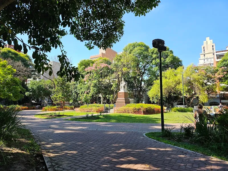 Parque Alberti park in Caballito, BA