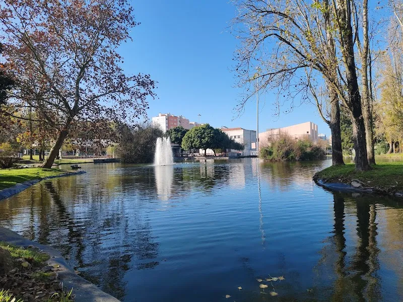 Parque da Cidade do Barreiro city park in Barreiro, Barreiro