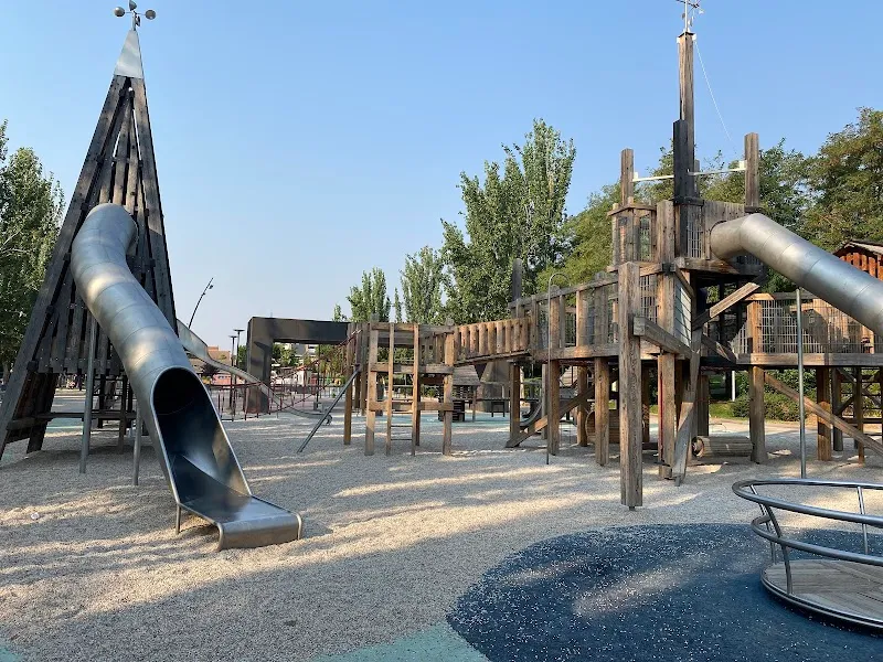 Parque de Carlos Sainz playground in Pozuelo de Alarcón, Madrid