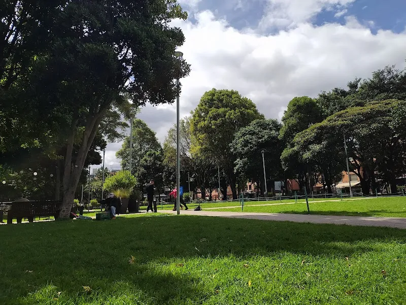 Parque de la 93 park in Bogota, BOG
