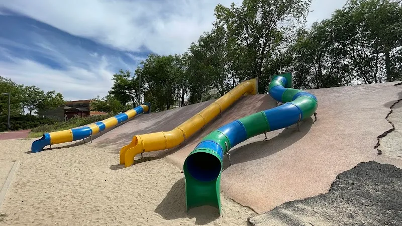 Parque Gran Tobogán playground in Rivas-Vaciamadrid, Madrid