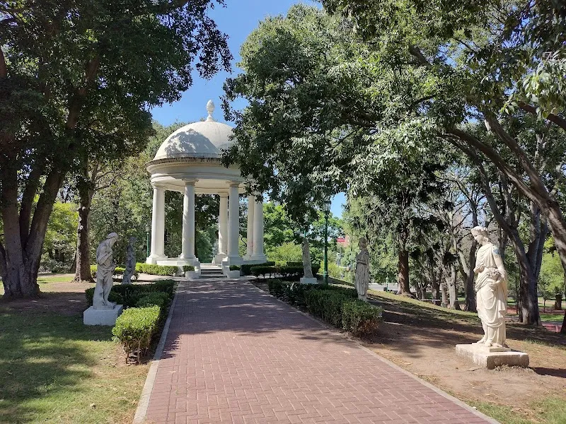 Parque Lezama city park in San Telmo, BA