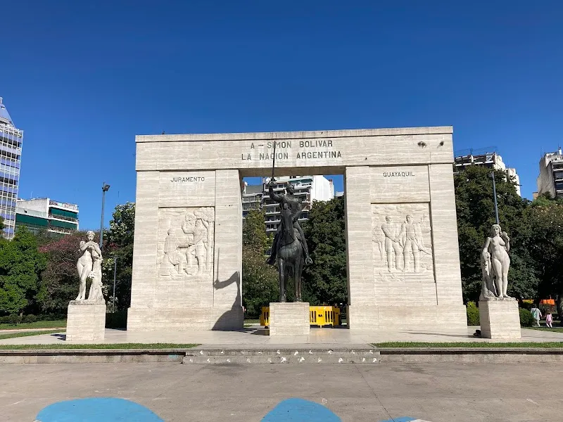 Parque Rivadavia park in Núñez, BA