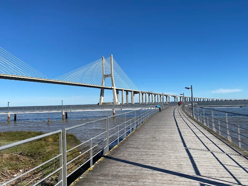 Parque Tejo park in Parque das Nações, Lisbon