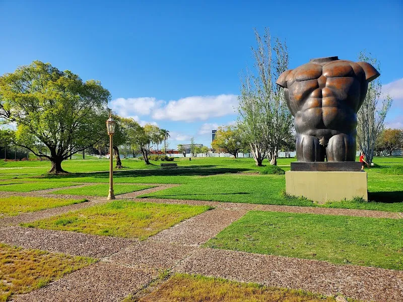 Parque Thays city park in Recoleta, BA