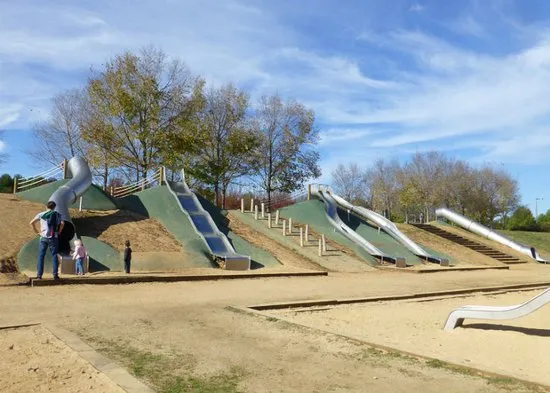Parque Toboganes Can Mates park in Sant Cugat del Vallès, CT