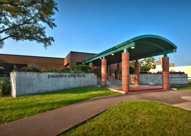 Pasadena Public Library: Central library in Pasadena, TX