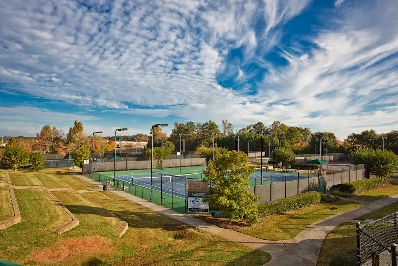 Peachtree City Tennis Center tennis court in Peachtree City, GA