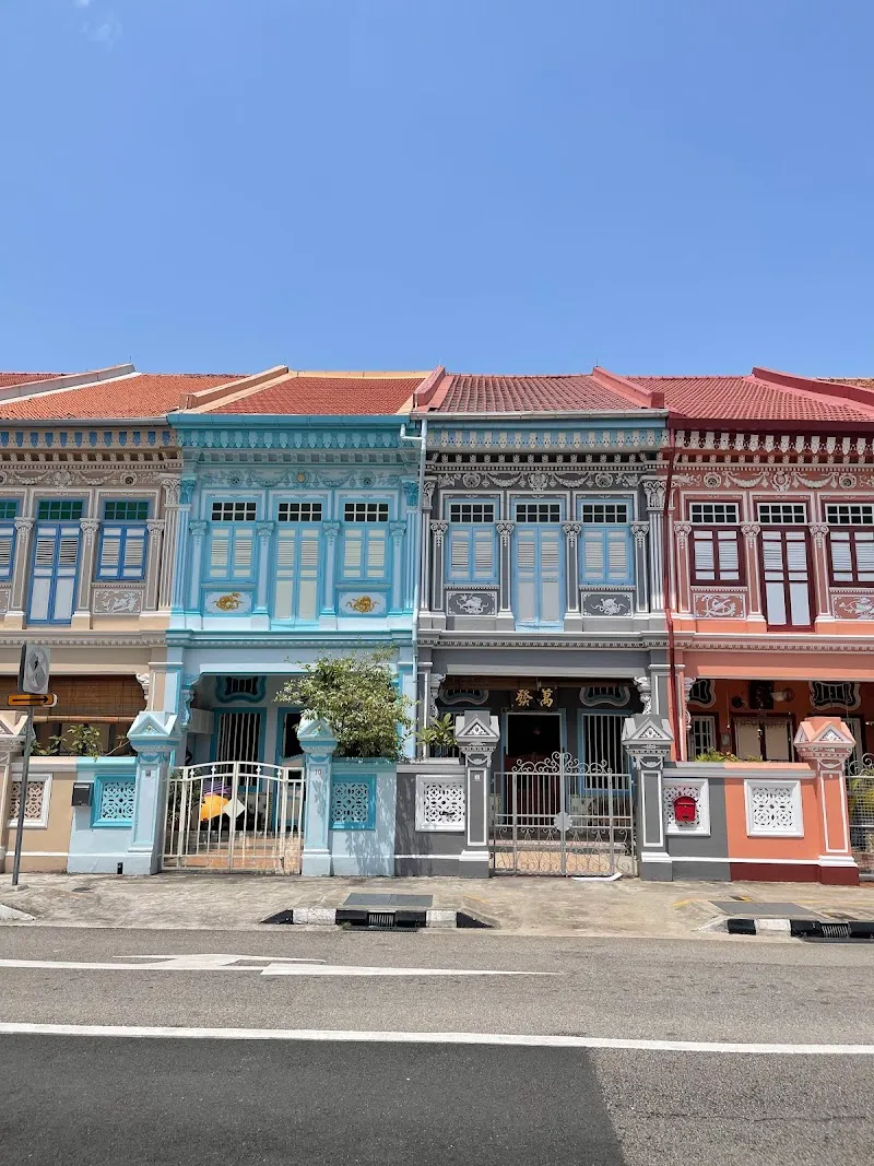 Peranakan Houses tourist attraction in Marine Parade, SG