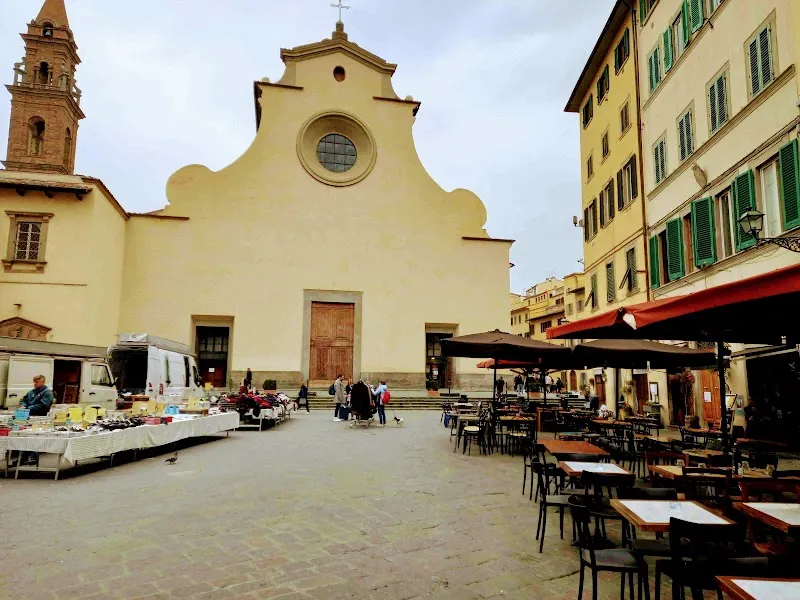 Piazza Santo Spirito route in Florence, TC