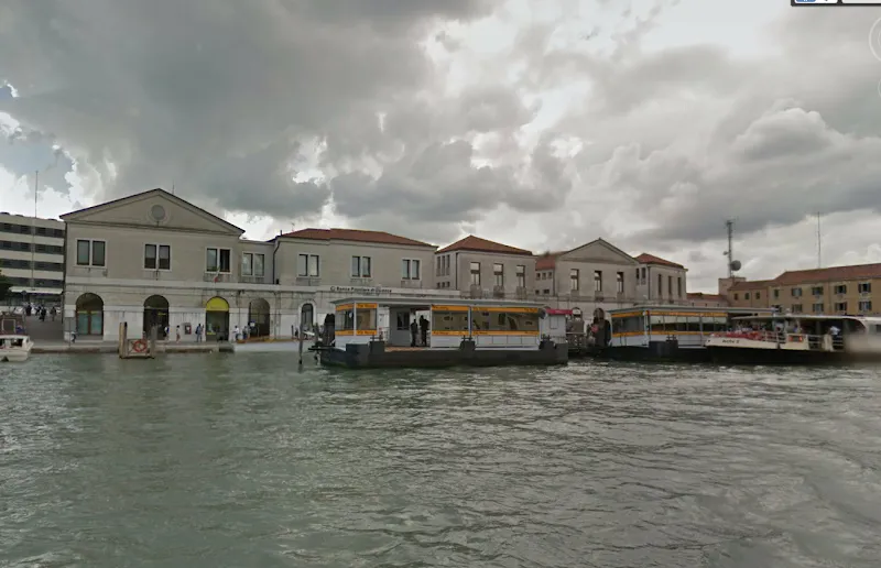 Piazzale Roma ACTV Vaporetti / Waterbus transportation service in Venice, VN