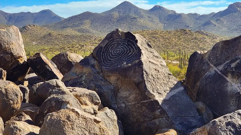 Picture Rock Petroglyphs historical landmark in Picture Rocks, AZ