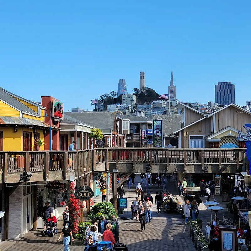 PIER 39 tourist attraction in San Francisco, CA