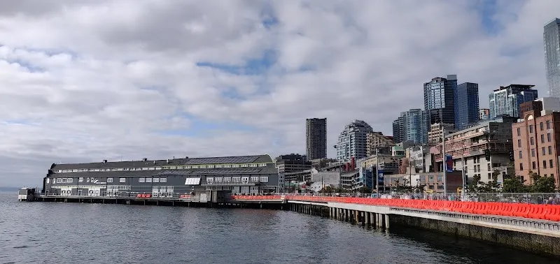 Pike Place Market neighborhood in Seattle, WA