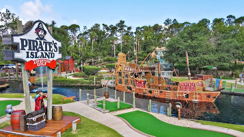Pirate's Island Adventure Golf miniature golf course in Gulf Shores, AL