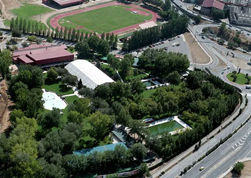 Piscinas Municipales Fermín Cacho swimming pool in Fuenlabrada, Madrid