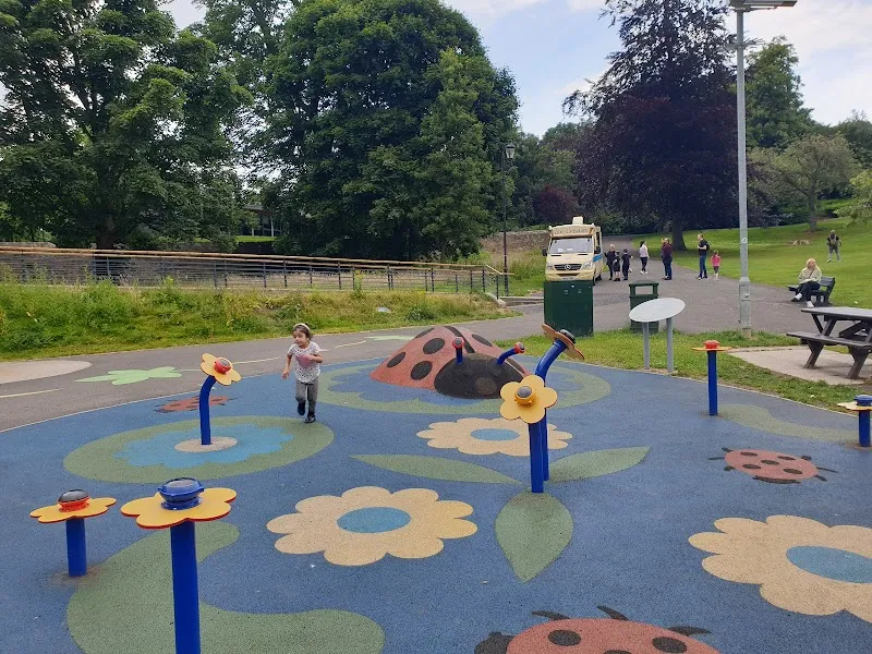 Pittencrieff Park park in Dunfermline, Scotland