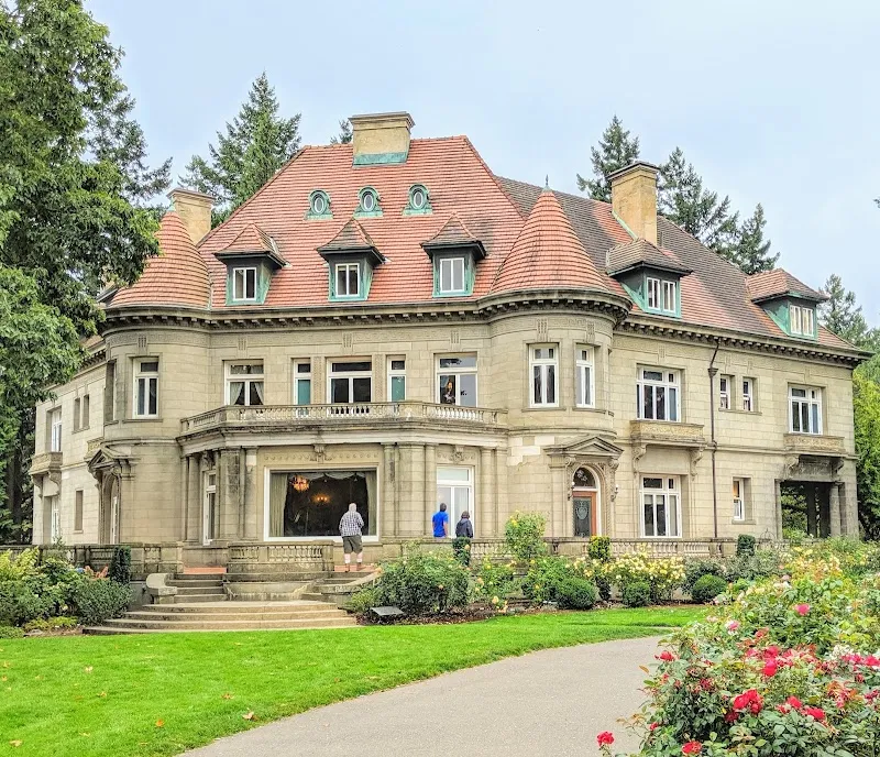 Pittock Mansion historical landmark in Portland, OR
