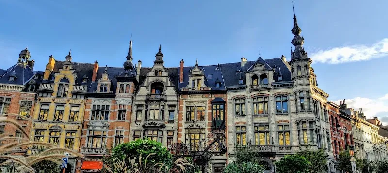 Place Colignon route in Schaerbeek, BRU