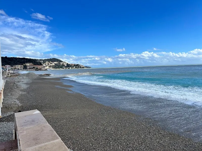 Plage des Galets tourist attraction in Cagnes-sur-Mer, PACA