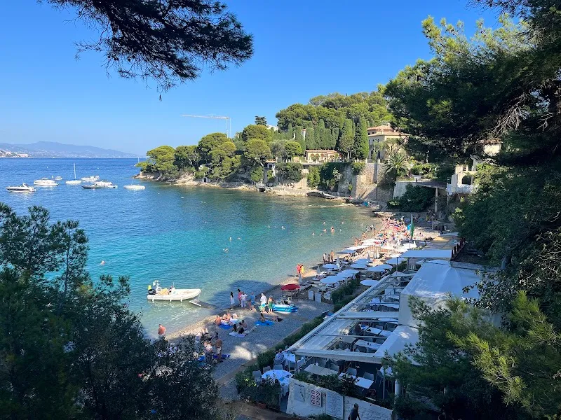 Plage Paloma beach in Saint-Jean-Cap-Ferrat, PACA