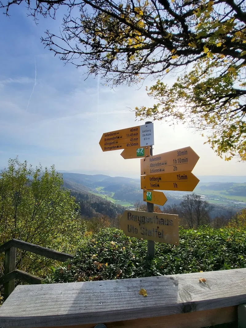 Planetenweg Uetliberg hiking area in Horgen, ZH