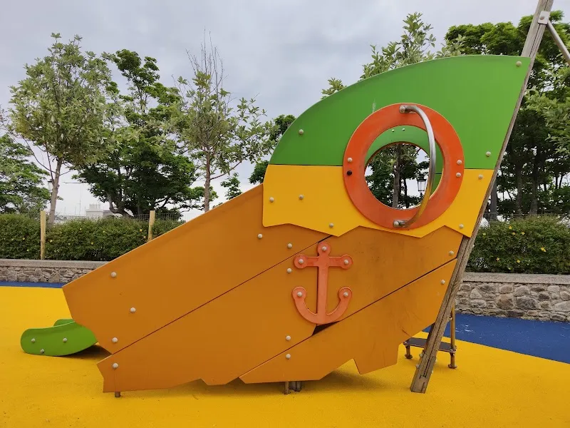 Playground The Metals Shipwreck playground in Dun Laoghaire, D