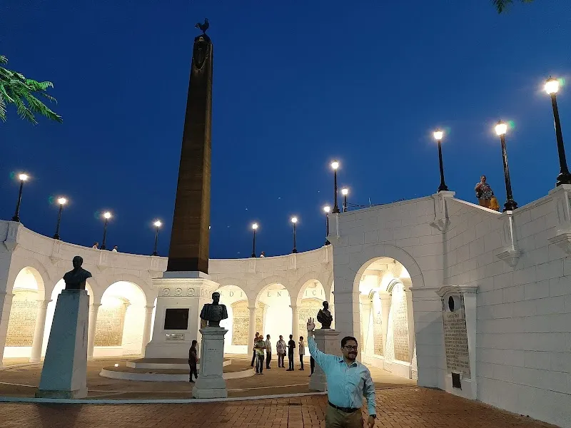 Plaza de Francia tourist attraction in Panama City, PAN