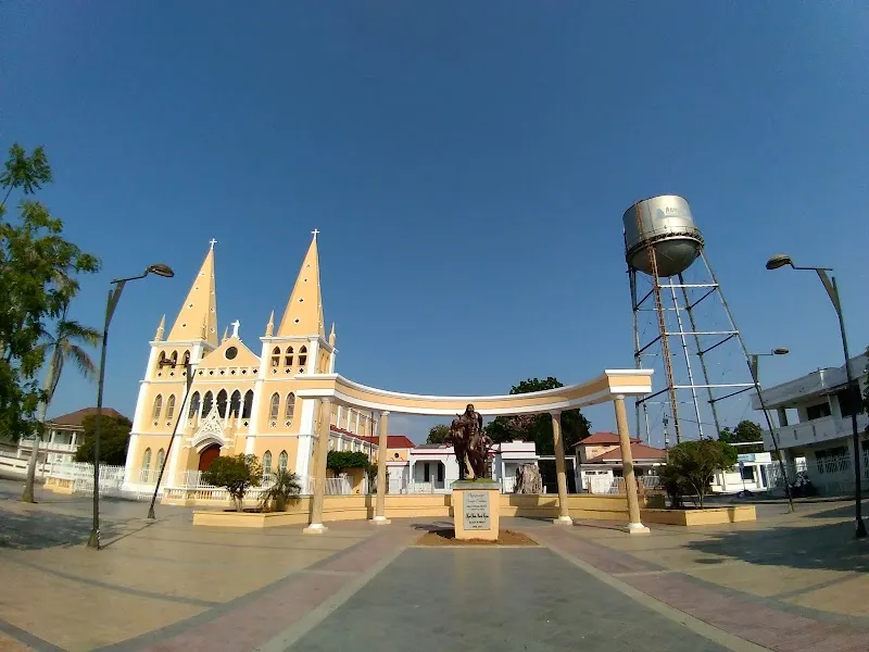 Plaza Mayor de Turbaco park in San Fernando de Turbaco, Bolivar