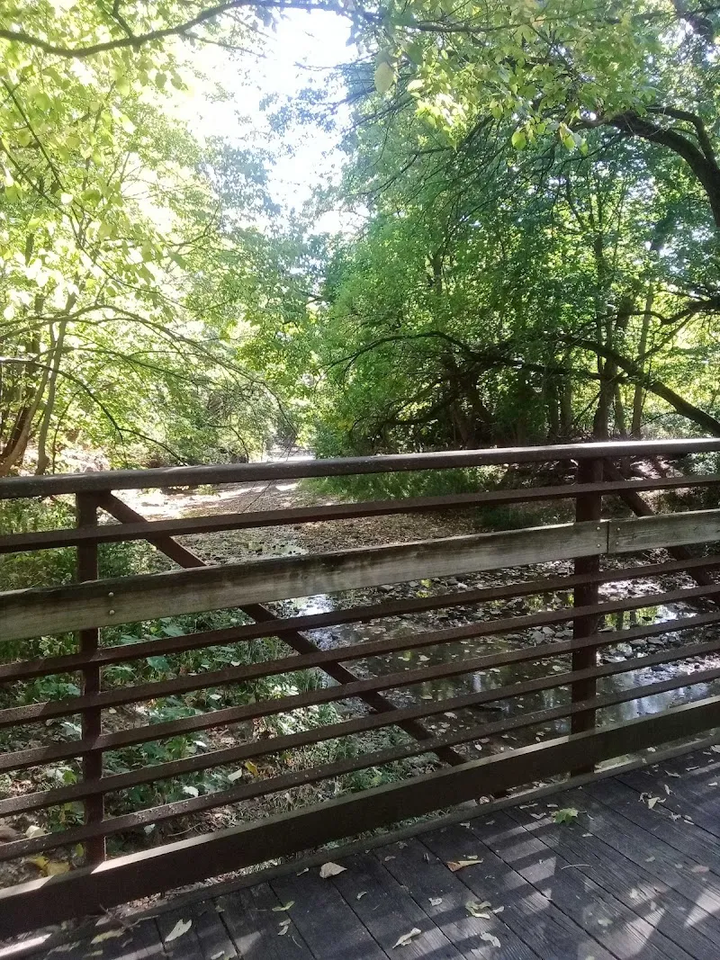 Pleasant Run Trail route in Irvington, IN